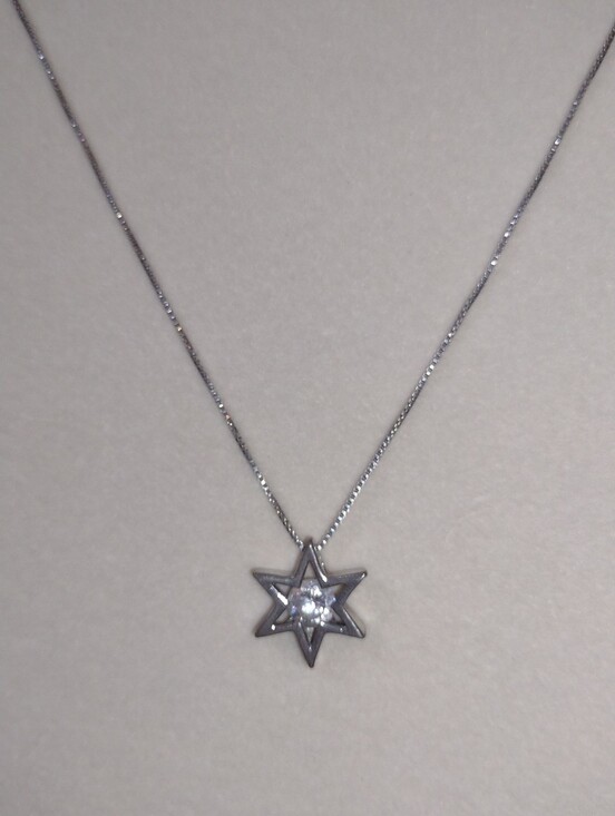 Jewelry - Silver Star Pendant Necklace